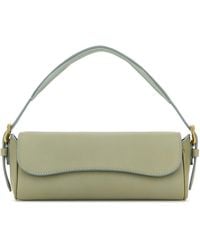 J&m Davidson - Sage Green Bonny Baguette Handbag - Lyst
