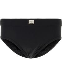 Dolce & Gabbana - Stretch Nylon Swimming Brief - Lyst