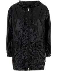 Herno - Black Nylon Jacket - Lyst