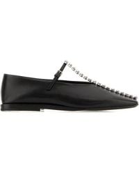 Jil Sander - Leather Ballerinas - Lyst