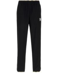 Burberry - Black Stretch Nylon joggers - Lyst