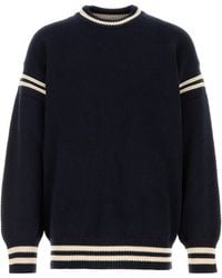 Golden Goose - Deluxe Brand Midnight Cotton Oversize Sweater - Lyst