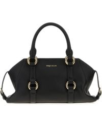 McQueen - Leather Small Farringdon Handbag - Lyst