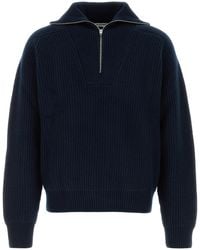 Jil Sander - Wool Polo Shirt - Lyst