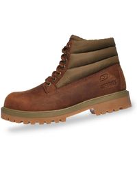 Skechers Schnürboots - Braun