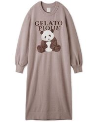 gelato pique - Panda Jacquard Lounge Dress - Lyst