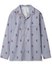gelato pique - Kazusa Matsuyama Monster Pattern Long Sleeve Sleep Shirt - Lyst