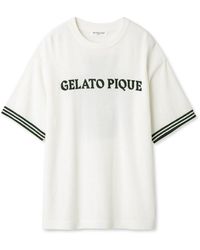 gelato pique - Smoothie Lite Tennis Logo Lounge Tops - Lyst