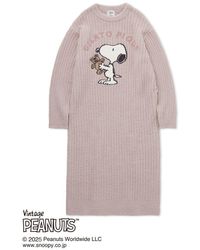gelato pique - [Peanuts] Snoopy×Bear Jacquard Lounge Dress - Lyst