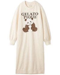 gelato pique - Panda Jacquard Lounge Dress - Lyst