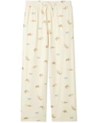 gelato pique - Sleeping Cat Rayon All-Over Print Pants - Lyst
