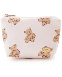 gelato pique - Bear All-Over Printed Tissue Pouch - Lyst
