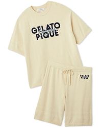 gelato pique - Smoothie-Lite Logo Pullover And Shorts Set-Up - Lyst