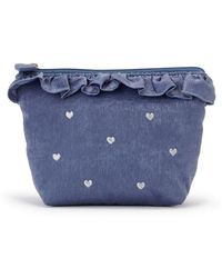 gelato pique - Heart Embroidered Frill Tissue Pouch - Lyst