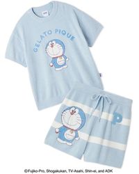 gelato pique - Doraemon Jacquard Pullover & Shorts Set - Lyst