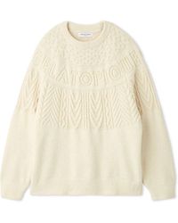 gelato pique - Air Moco Aran Pullover Sweater - Lyst