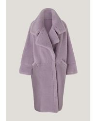 SoprabitoRick Owens in Materiale sintetico di colore Marrone Donna Abbigliamento da Cappotti da Cappotti lunghi e invernali 