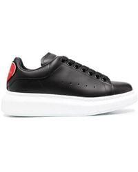 alexander mcqueen trainers womens black
