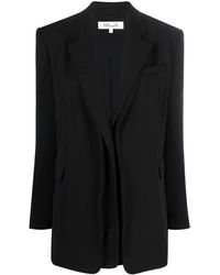 Diane von Furstenberg Black Single-breasted Jacket