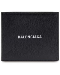 Balenciaga - Portafoglio cash square folded in pelle - Lyst