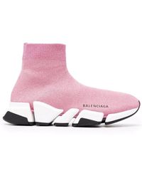 Sneakers alte Balenciaga speed recycled 587280W2DBQ-1015 nero | FRMODA.com
