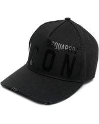 all black icon cap