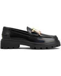 Tod's Loafers Black Leather