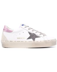 Golden Goose White Hi-star Trainers