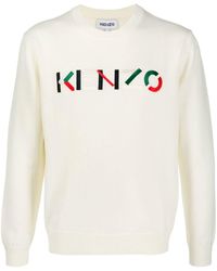 white kenzo jumper