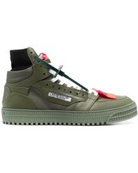 Off-White c/o Virgil Abloh Off-court 3.0 Green High-top Sneakers