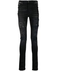 Amiri Wes Lang Reaper Logo Cotton Denim Jeans in Black for Men | Lyst ...