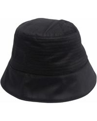Rick Owens DRKSHDW Black Zip-detailed Bucket Hat