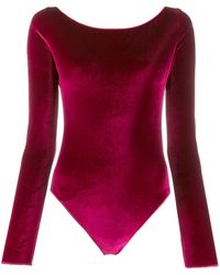 Oséree Velvet Bodysuit - Multicolour
