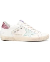 Golden Goose White Super-star Low-top Sneakers