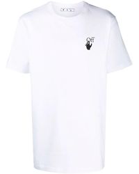 Off-White c/o Virgil Abloh White T-shirt With Arrow Print