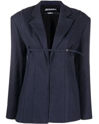 Jacquemus Giacca La veste Sauge - Blu