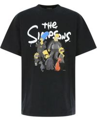 Balenciaga 'the Simpsons' T-shirt in White | Lyst