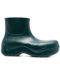 bottega boots green bottom