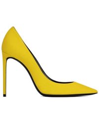 yellow pumps