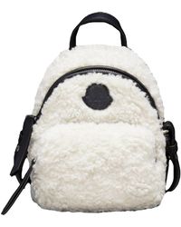 Moncler White Kilia Small Backpack