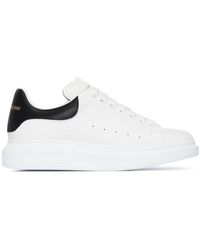 Alexander McQueen Sneakers oversize in pelle bianca - Bianco