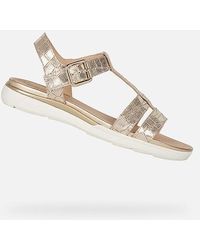 Geox Sandal hiver mujer - Metálico