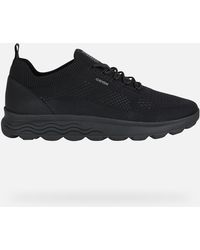 Geox - Men's Trainers Spherica Black - Lyst