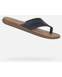 Sandalias Geox para hombre en rebajas | FASHIOLA.es
