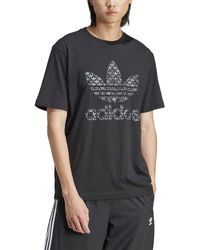 adidas Originals - Classic Monogram Graphic T-shirt - Lyst