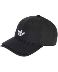 adidas Originals - Logo Embroidered Adjustable Dad Cap - Lyst