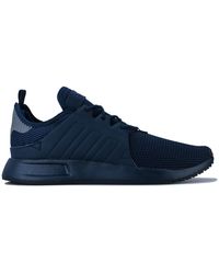 adidas originals x plr trainers in navy cq2407
