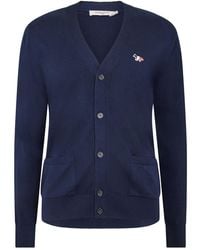 Maison Kitsuné - Fox Patch Classic Cardigan - Lyst