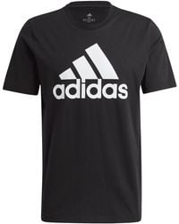 adidas - Essentials Big Logo T-Shirt - Lyst