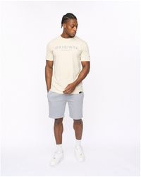 Crosshatch - Bardon Jogger Shorts With Elasticated Waistband - Lyst
